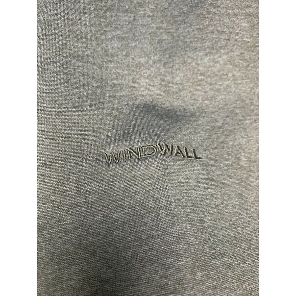 The North Face Windwall Soft Shell Fleece Blue Full Zip Jacket Mens Medium - Picture 5 of 6